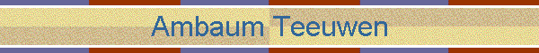 Ambaum Teeuwen